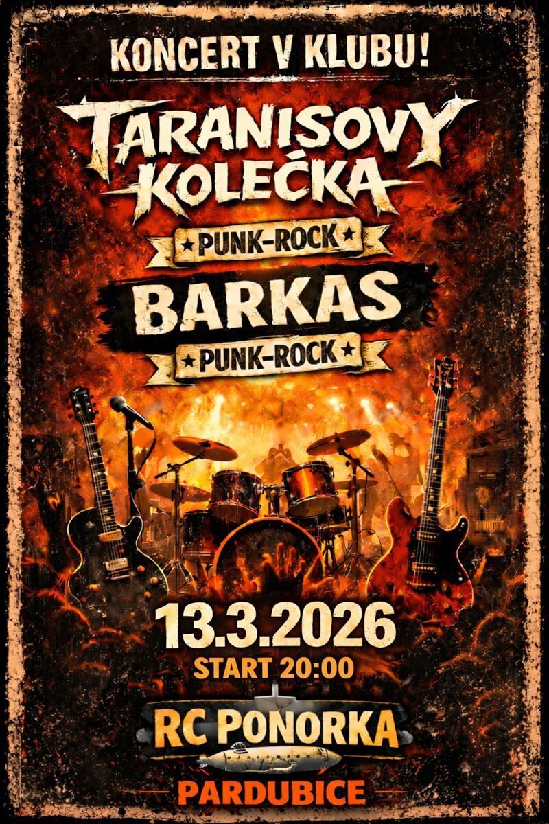 Ponorka v ohrožení (punku): Taranisovy kolečka a Barkas