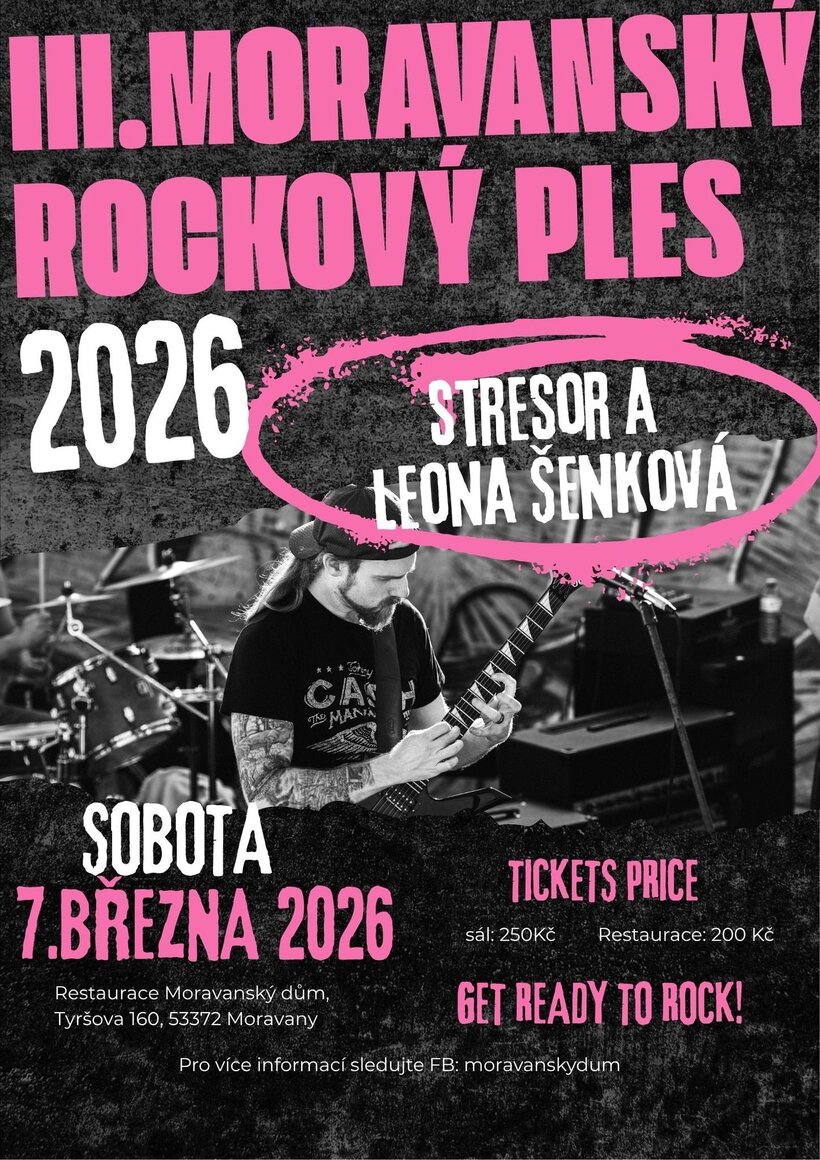 III. Moravanský rockový ples