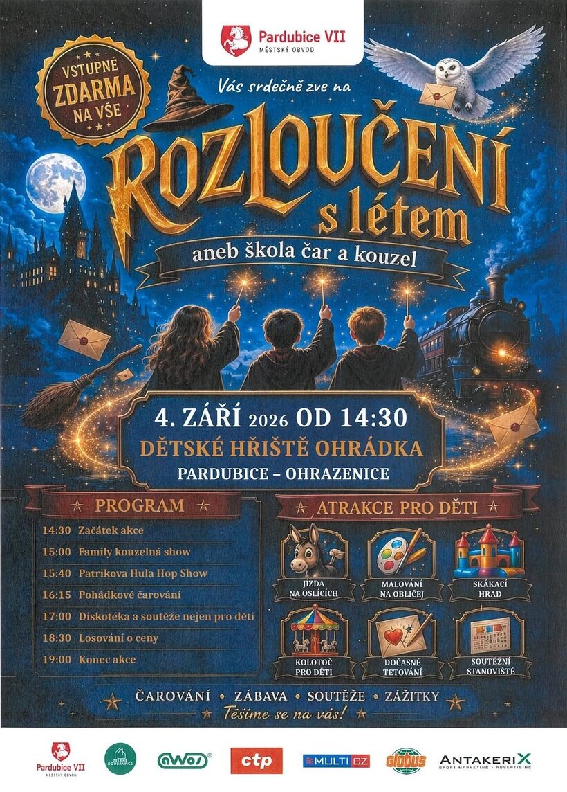 Rozloučení s létem aneb škola čar a kouzel