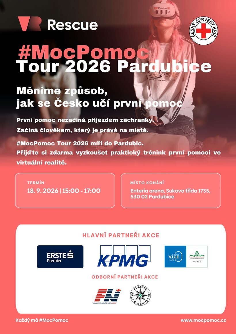 MocPomoc Tour 2026 Pardubice