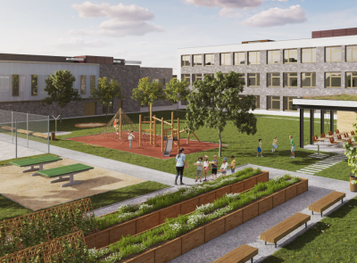 Nová škola T. G. Masaryka se blíží, v kasárnách startují první práce