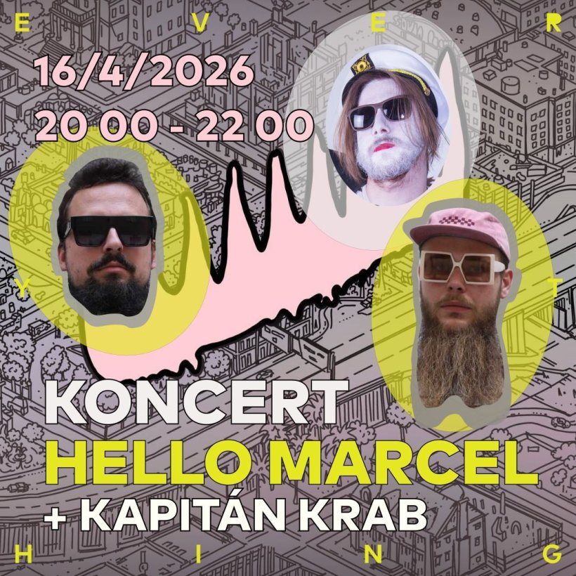 Koncert Hello Marcel & Kapitán Krab