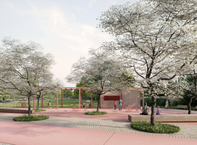 Nový park na Cihelně nabídne atraktivní veřejný prostor pro všechny generace