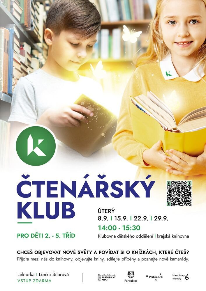 Čtenářský klub pro děti 2.–5. tříd