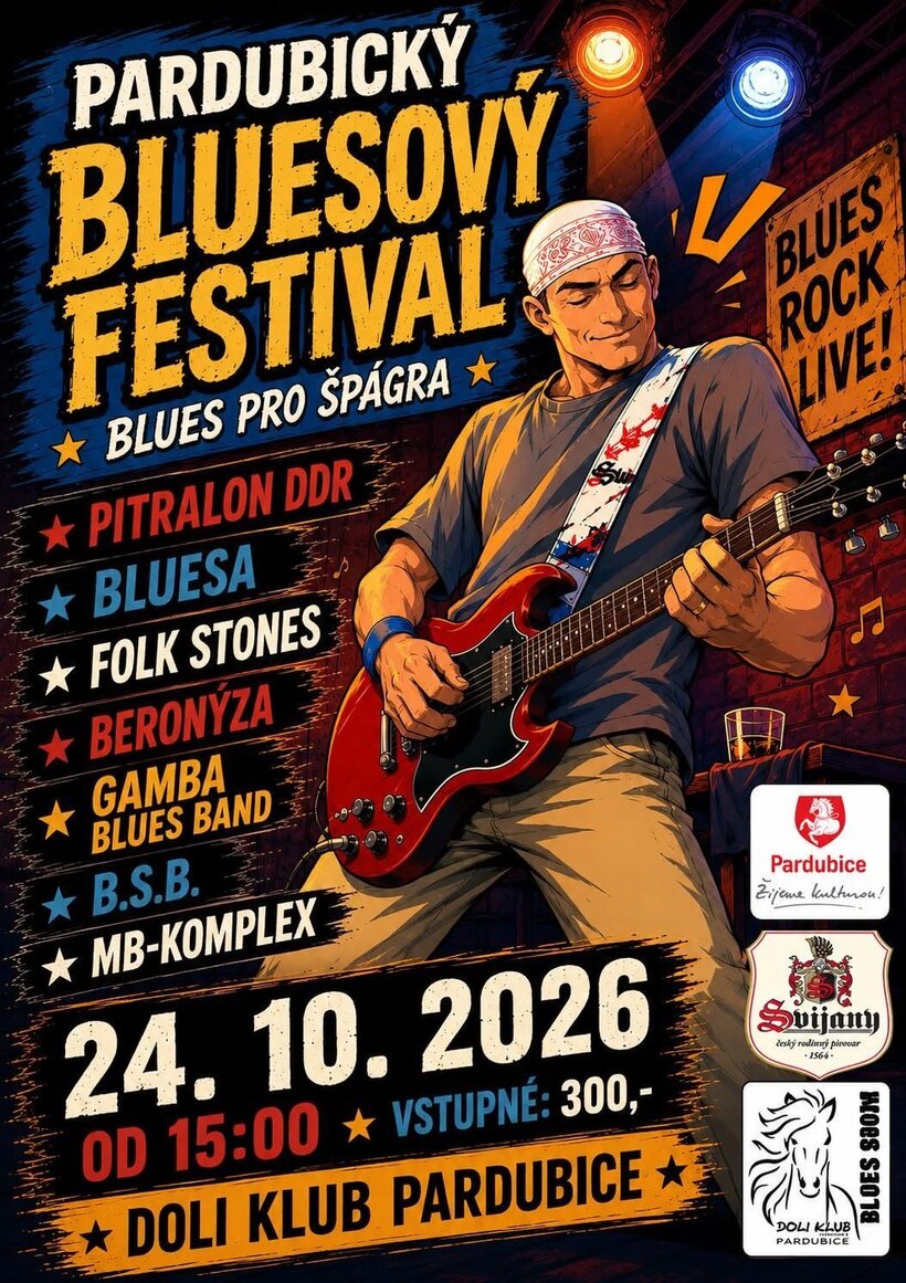 Pardubický bluesový festival: Blues pro Špágra