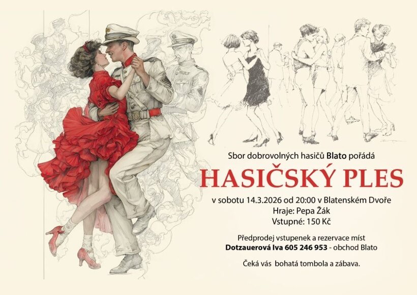 Hasičský ples - SDH Blato