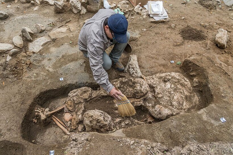 Popravčí areál na Šibeničním vrchu v Poličce