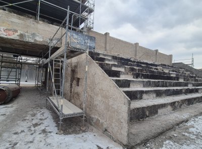 Historická Brána borců vstoupila do stavební fáze. Práce byly zahájeny