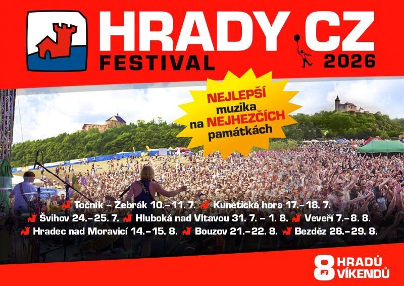 Hrady CZ - Kunětická hora 2026