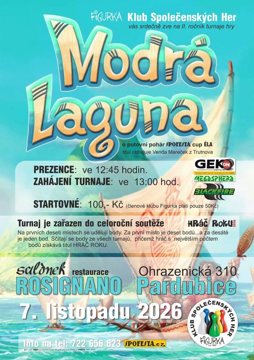 II. ročník turnaje v hře Modrá laguna