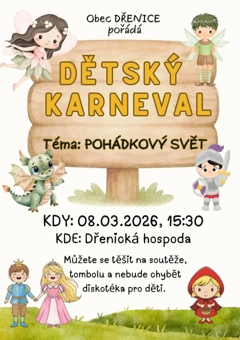 Dětský karneval - Pohádkový svět