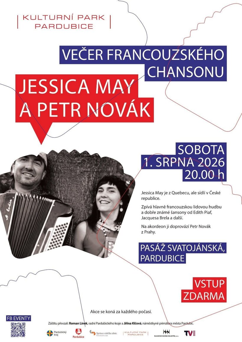 Večer francouzského šansonu - Jessica May a Petr Novák