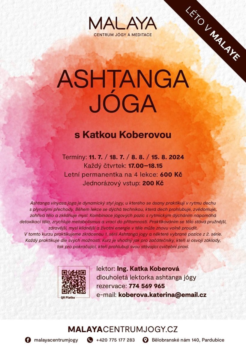 Ashtanga jóga s Katkou Koberovou
