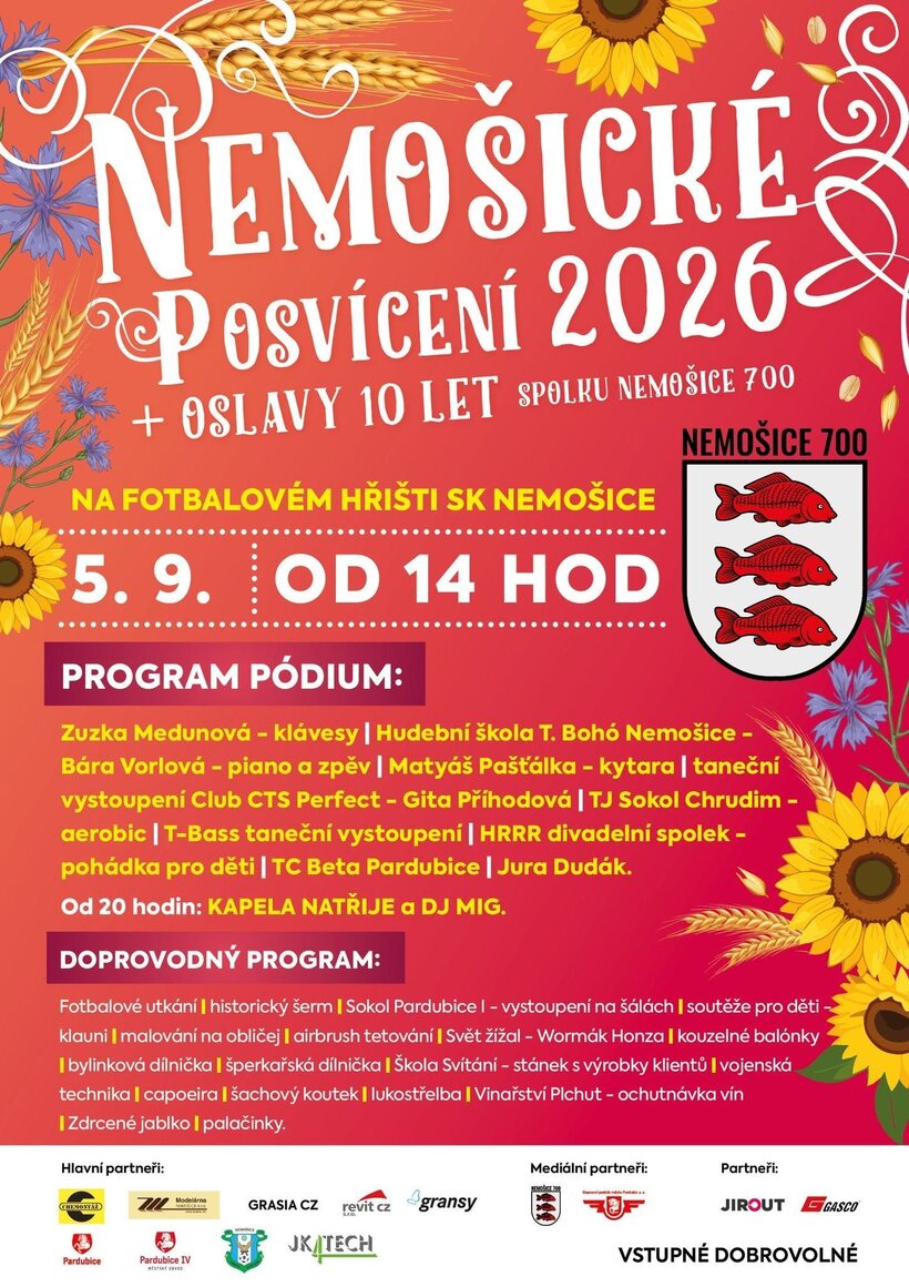 Nemošické posvícení 2026