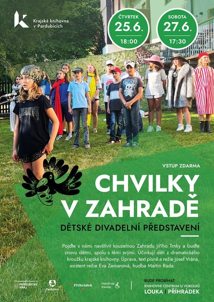Dětské divadelní představení: Chvilky v Zahradě