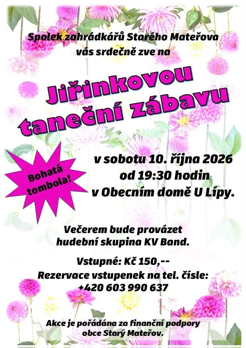 Jiřinková taneční zábava