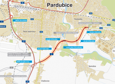 Město posiluje spolupráci s Ředitelstvím silnic a dálnic pro přípravu realizace jihovýchodního obchvatu