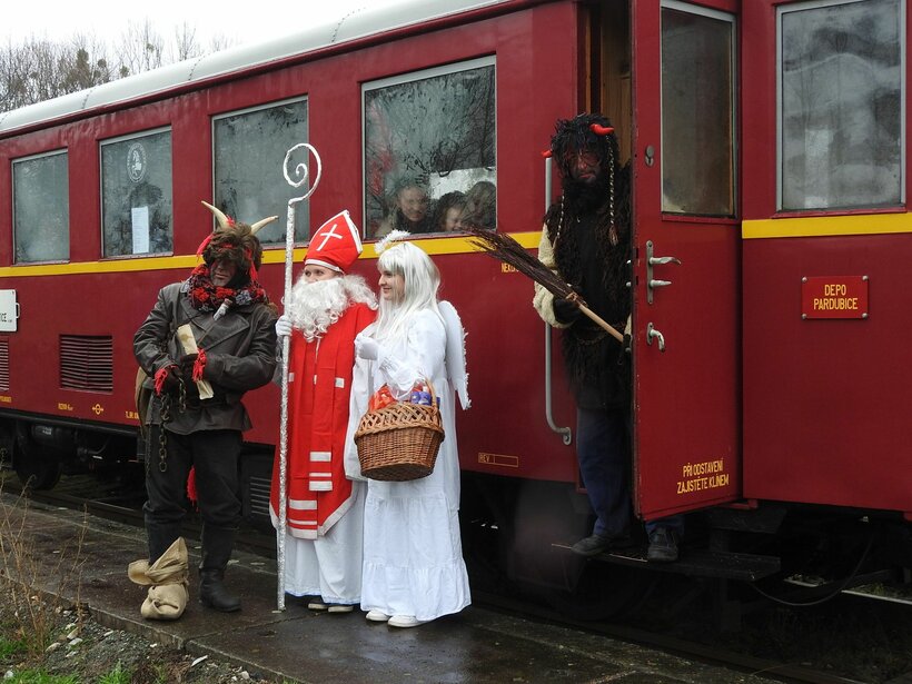 Mikulášský vlak do Třebechovic