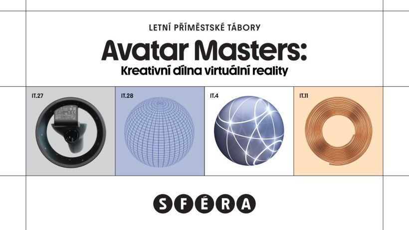 Letní příměstský tábor Avatar Masters: Kreativní dílna virtuální reality