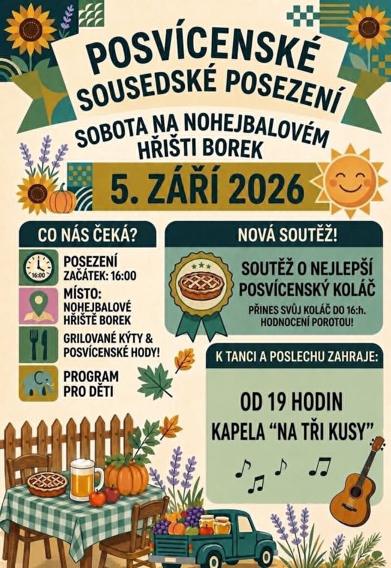Posvícenské sousedské posezení