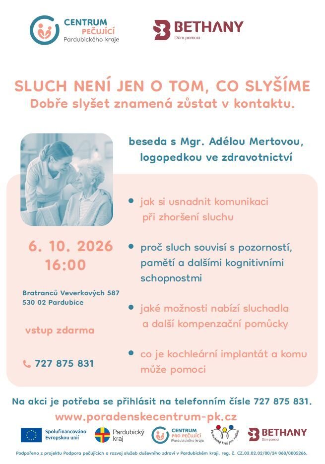 Sluch není jen o tom, co slyšíme