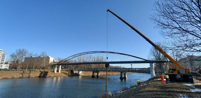 Město předalo staveniště pro nový most Kapitána Bartoše, před výstavbou provizoria vzniknou přeložky sítí