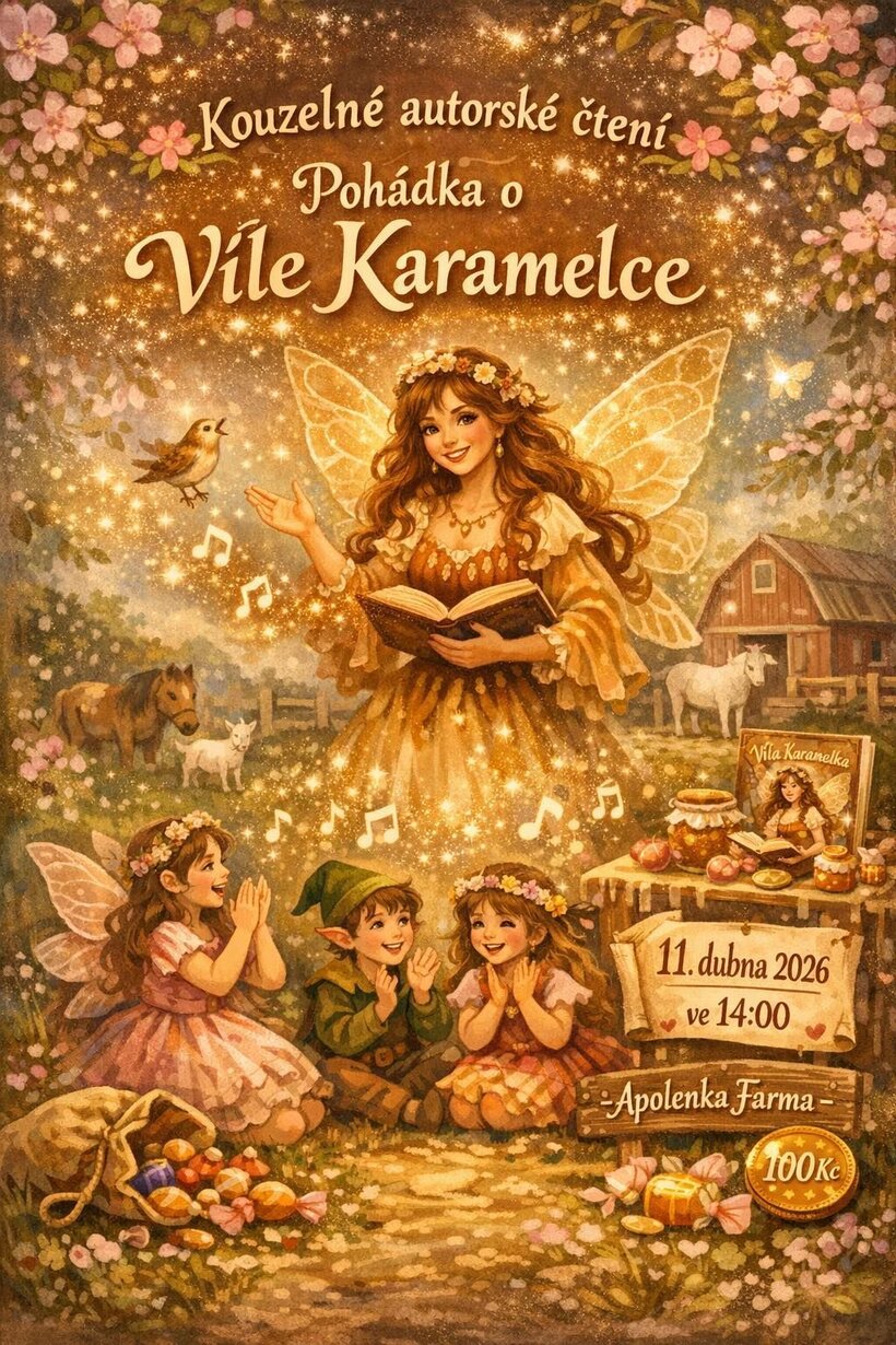 Čtení s vílou Karamelkou