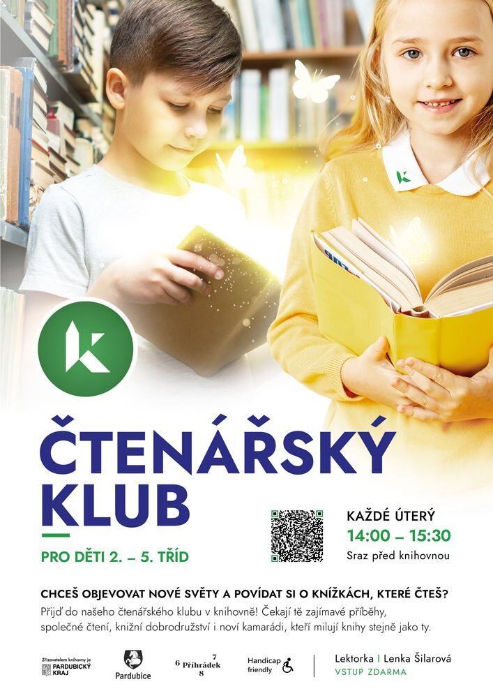 Čtenářský klub pro děti 2.–5. tříd