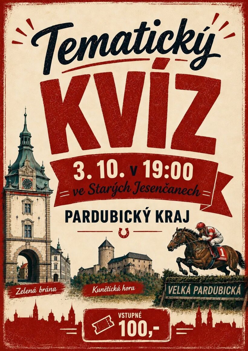 Tematický kvíz: Pardubický kraj