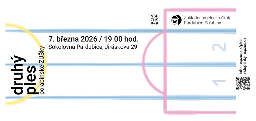 Druhý ples ZUŠ Pardubice - Polabiny