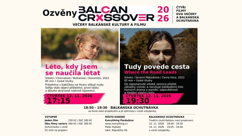 Ozvěny Balcan Crossover 2026 - film Tudy povede cesta
