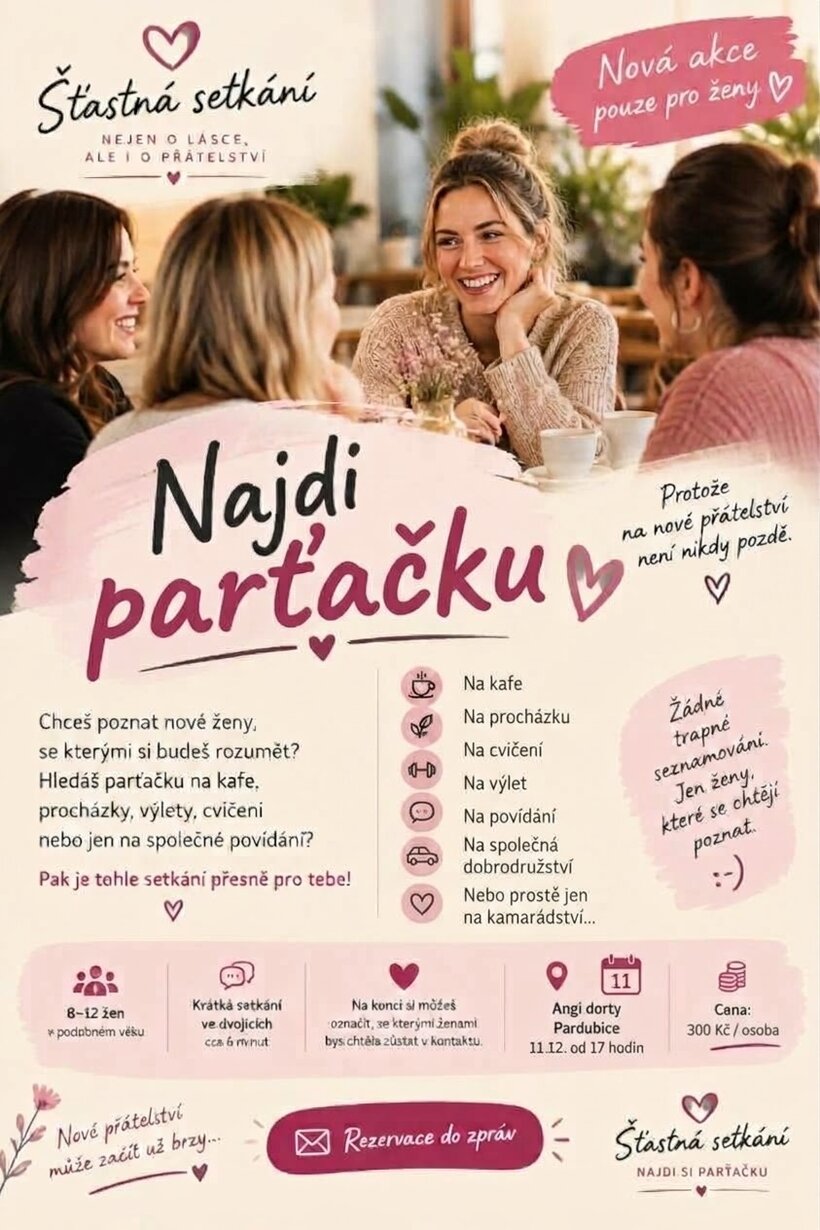 Šťastná setkání - Najdi si parťačku