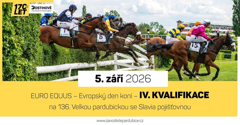 IV. kvalifikace na 136. Velkou pardubickou se Slavia pojišťovnou - EURO EQUUS: Evropský den koní