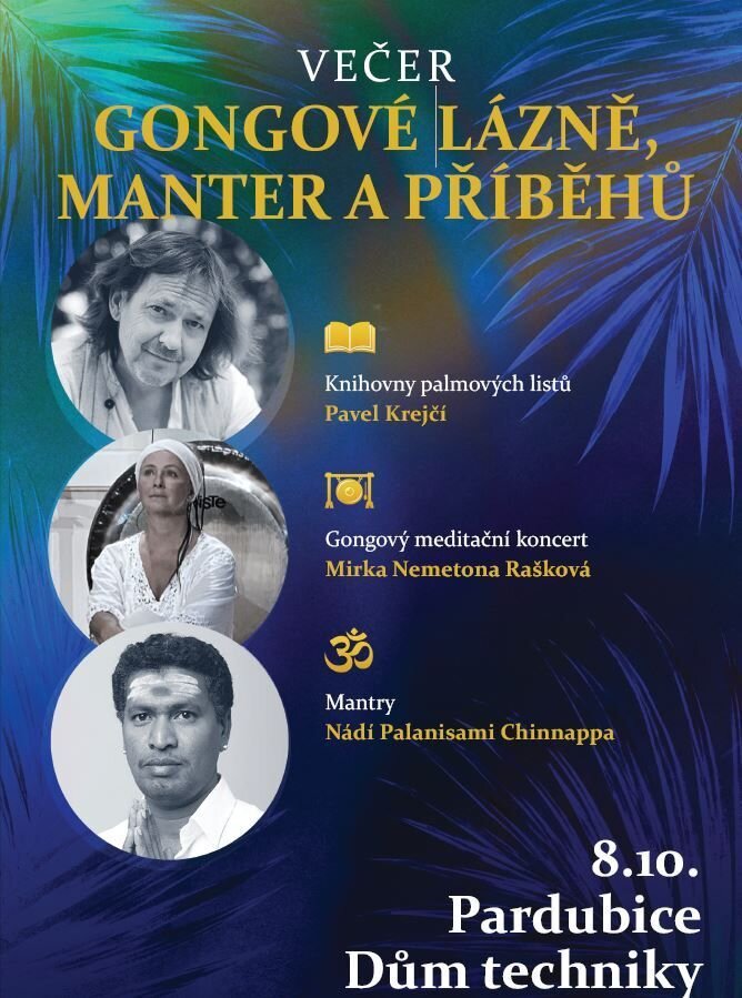 Gongové lázně manter a příběhů