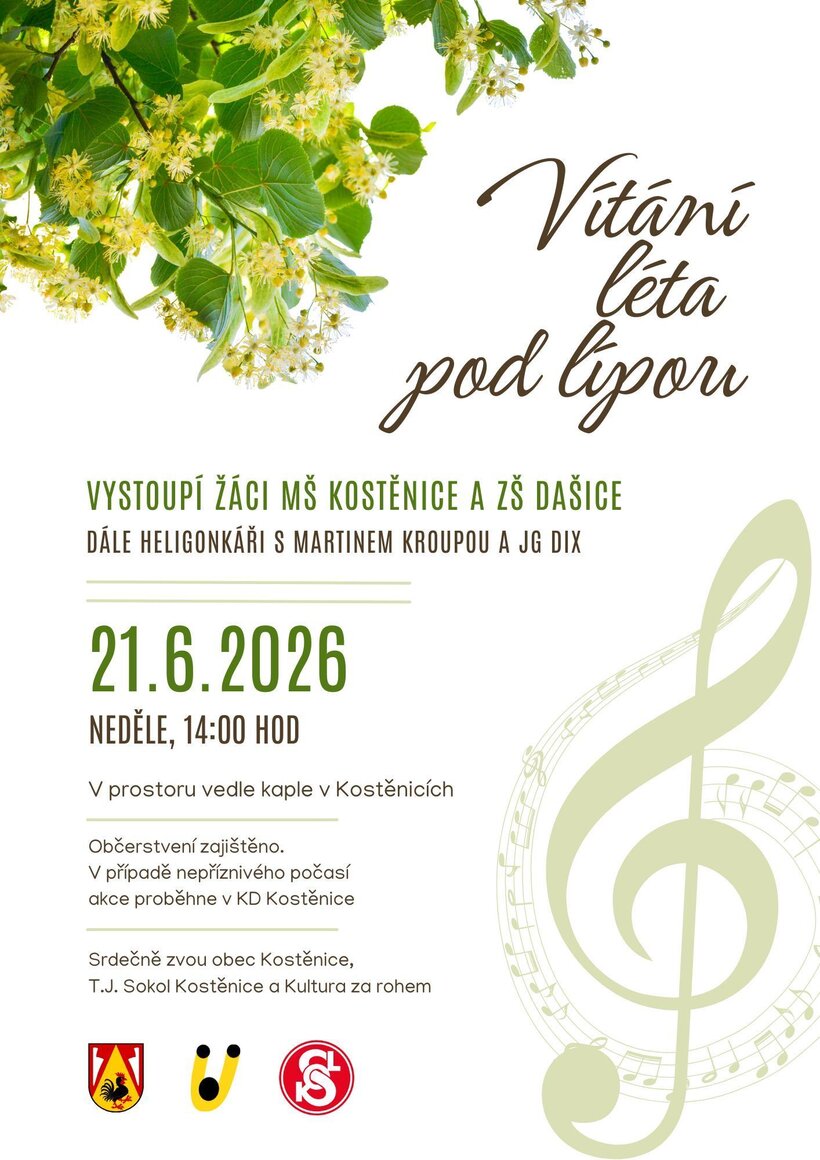 Vítání léta pod lípou