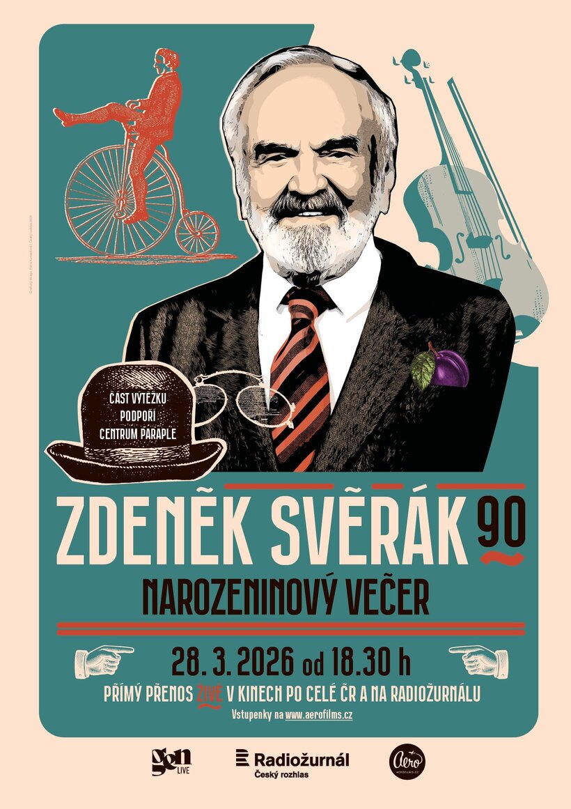 Projekce pro seniory - Zdeněk Svěrák 90