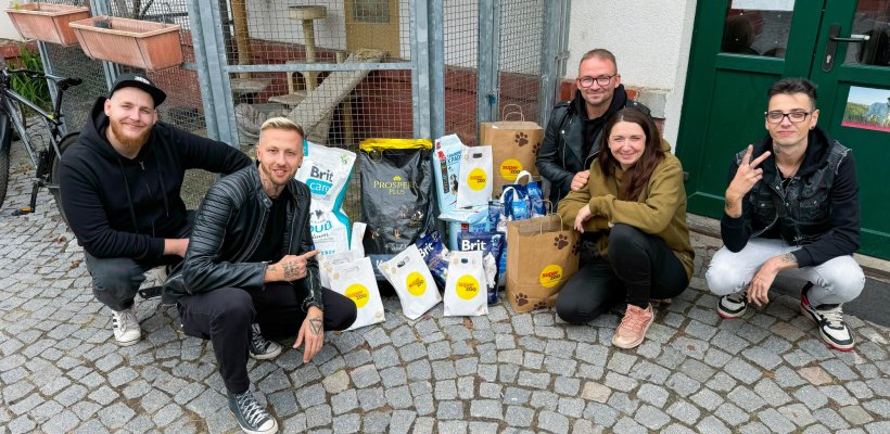 Skupina Pekař podpořila pardubický útulek