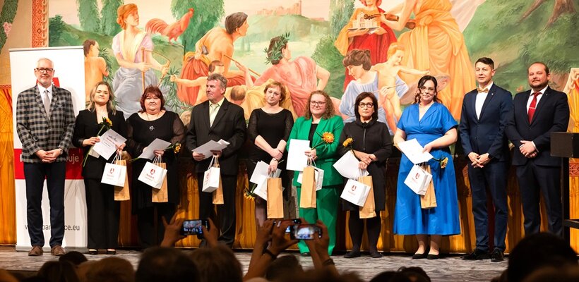 Pardubice poděkovaly pedagogům. Ocenění převzali nejlepší pedagogové, ředitelé i držitelka ceny náměstka