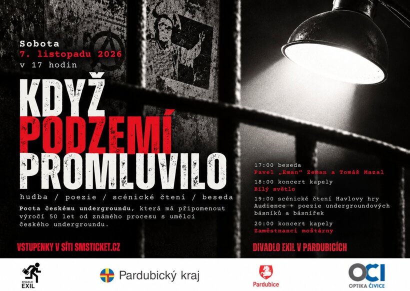 Když podzemí promluvilo / komponovaný večer