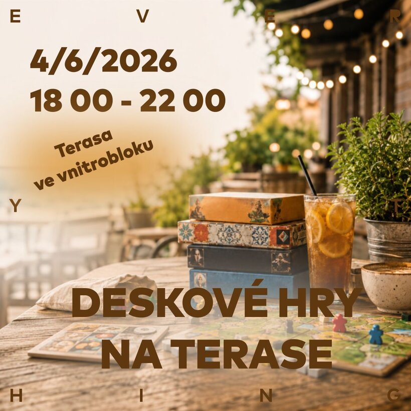 Deskovky na terase Everything