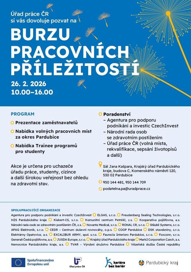 Burza pracovních příležitostí - Úřad práce ČR