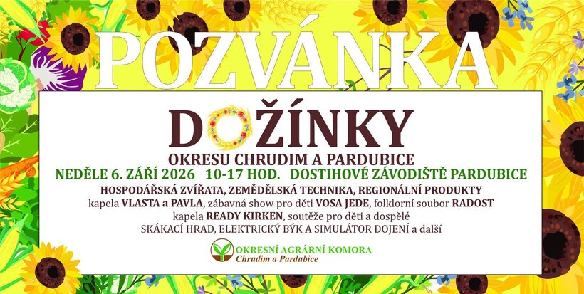 Dožínky okresu Chrudim a Pardubice - 10. ročník