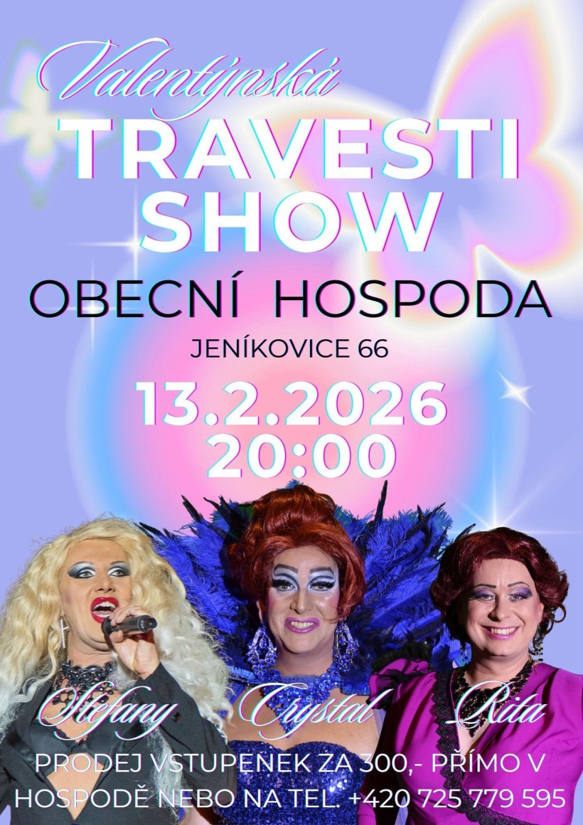 Valentýnská travesti show