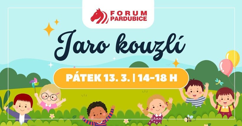 Jaro kouzlí ve Forum Pardubice