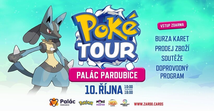 Pokémon akce - PokéTour Pardubice