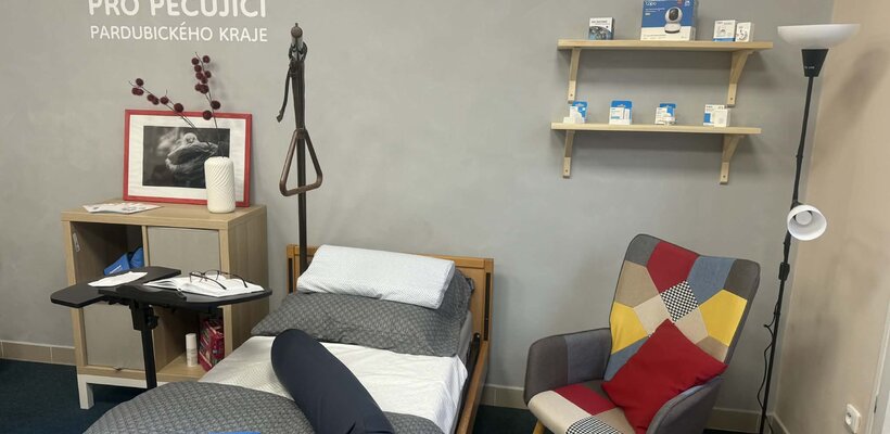 Nové Centrum pro pečující v Pardubicích pomůže lidem zvládat péči o blízké