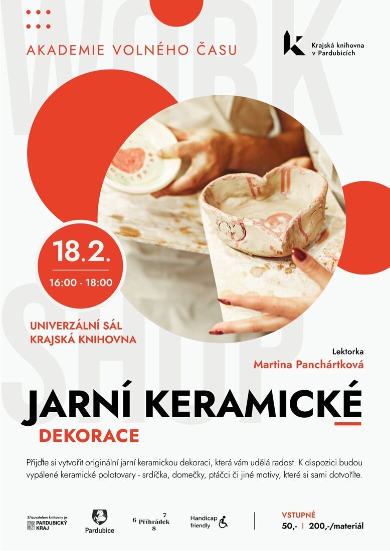 Jarní keramické dekorace