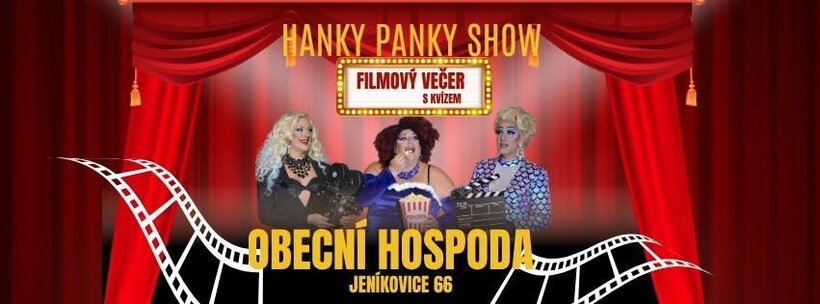 Hanky Panky show - Filmový večer s kvízem