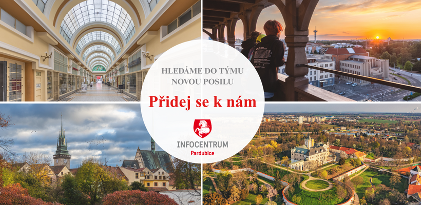 Turistické informační centrum Pardubice vyhlašuje výběrové řízení