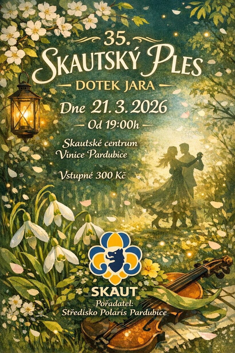 35. skautský ples - Dotek jara
